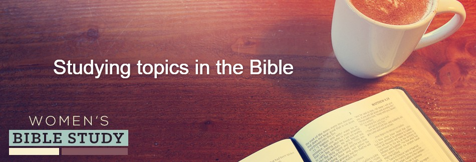 Women's Bible Study Ministry Website Banner